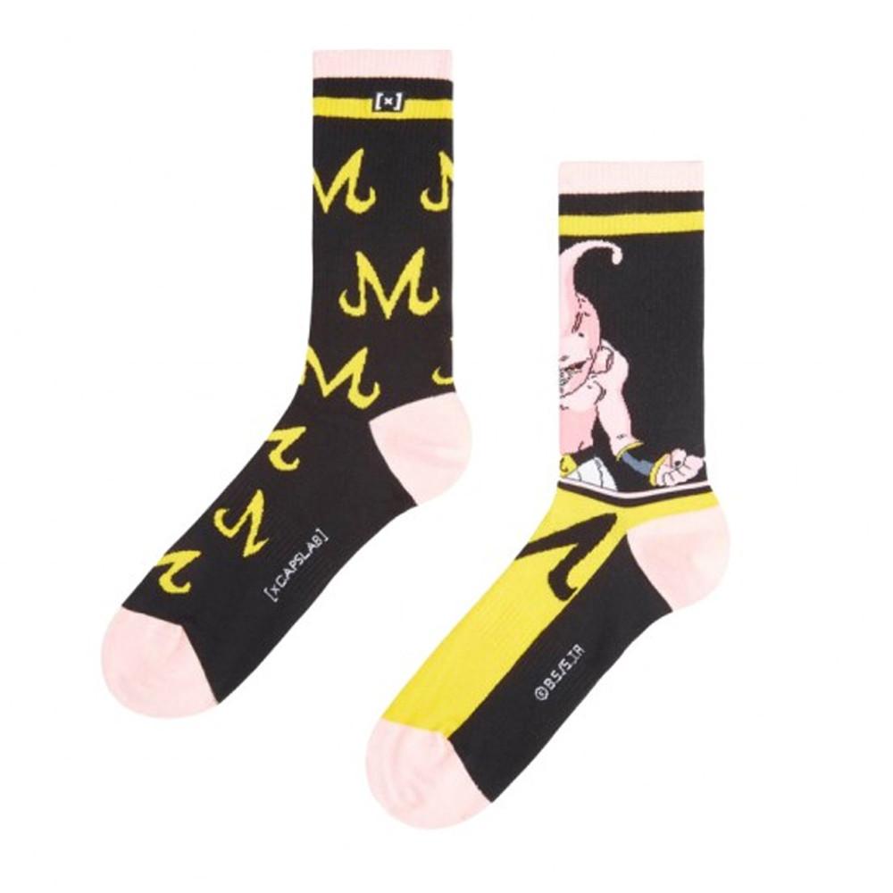 X1 Paires de Chaussettes Noir/Rose Capslab Dragon Ball Z pas cher