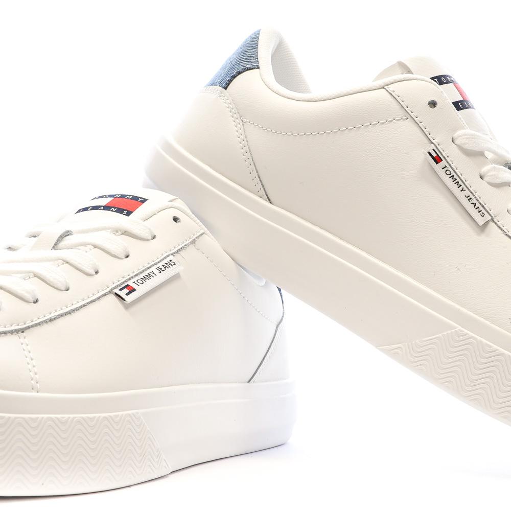 Baskets Blanches Homme Tommy Hilfiger Cupsole vue 7