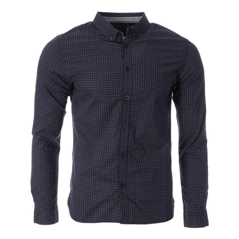 Chemises Marine à Motifs Homme Teddy Smith Carton Ml pas cher