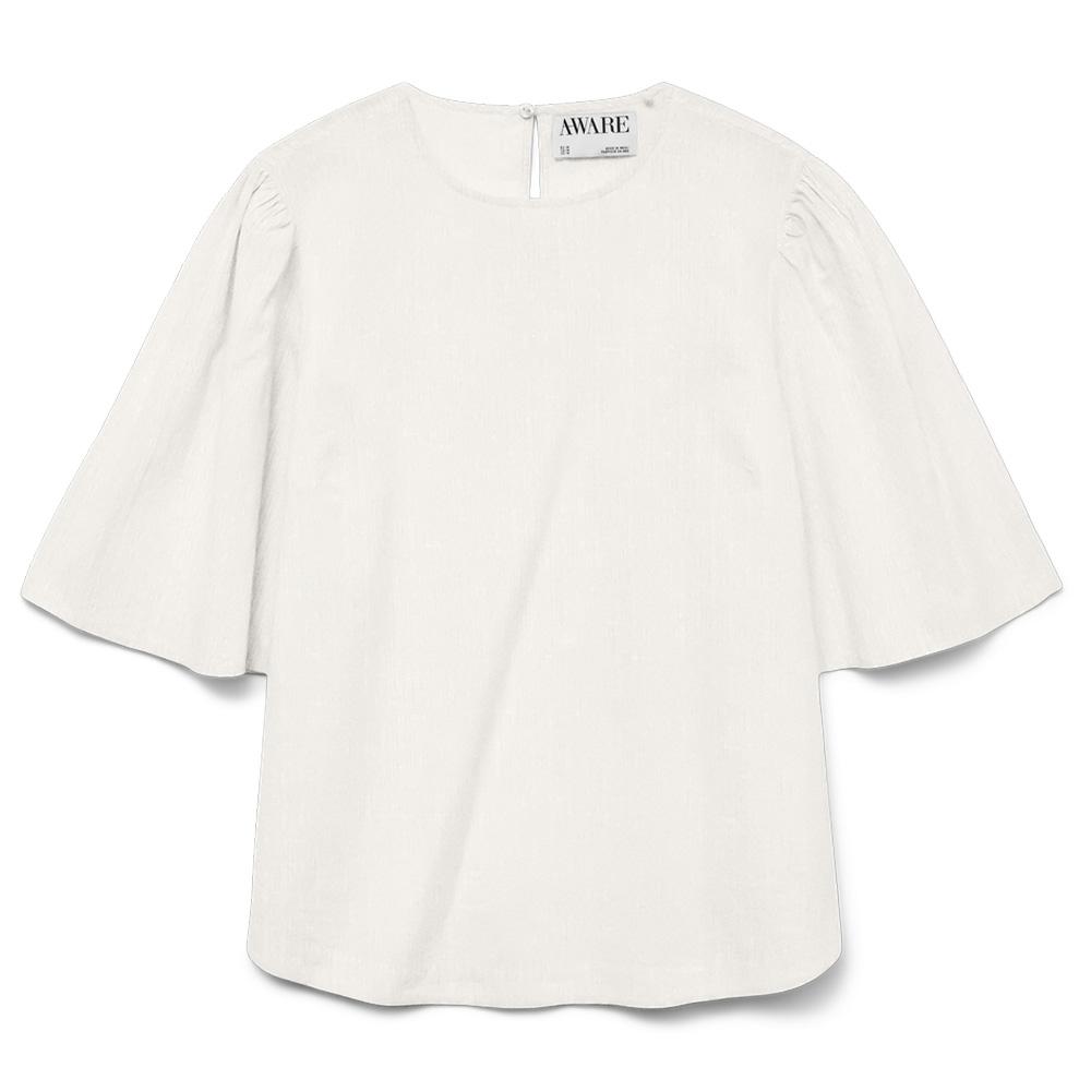 Blouse Blanche Femme Vero Moda Presley 2/4 pas cher