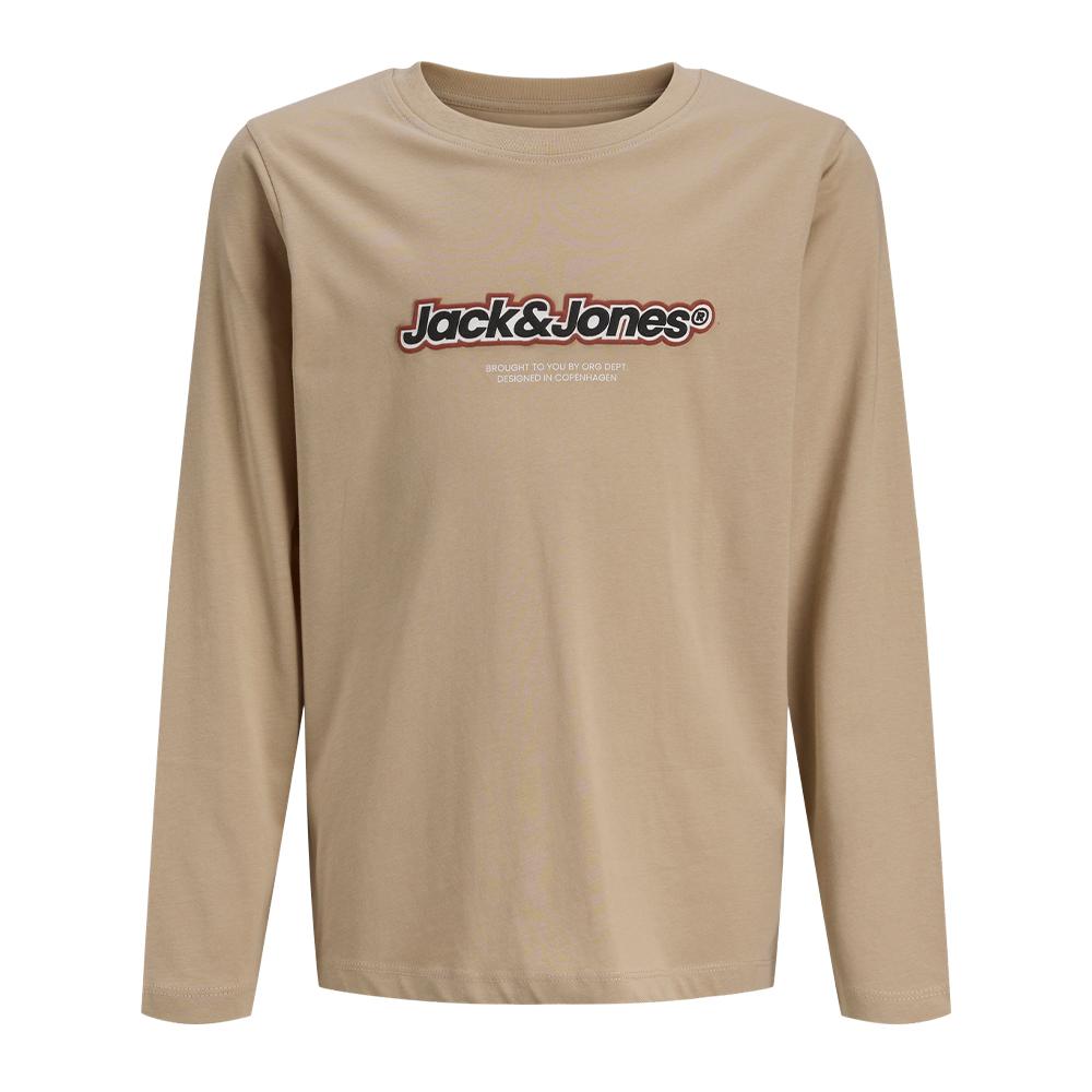 Camiseta Jack & Jones Nohos Beige, Niño ver 2
