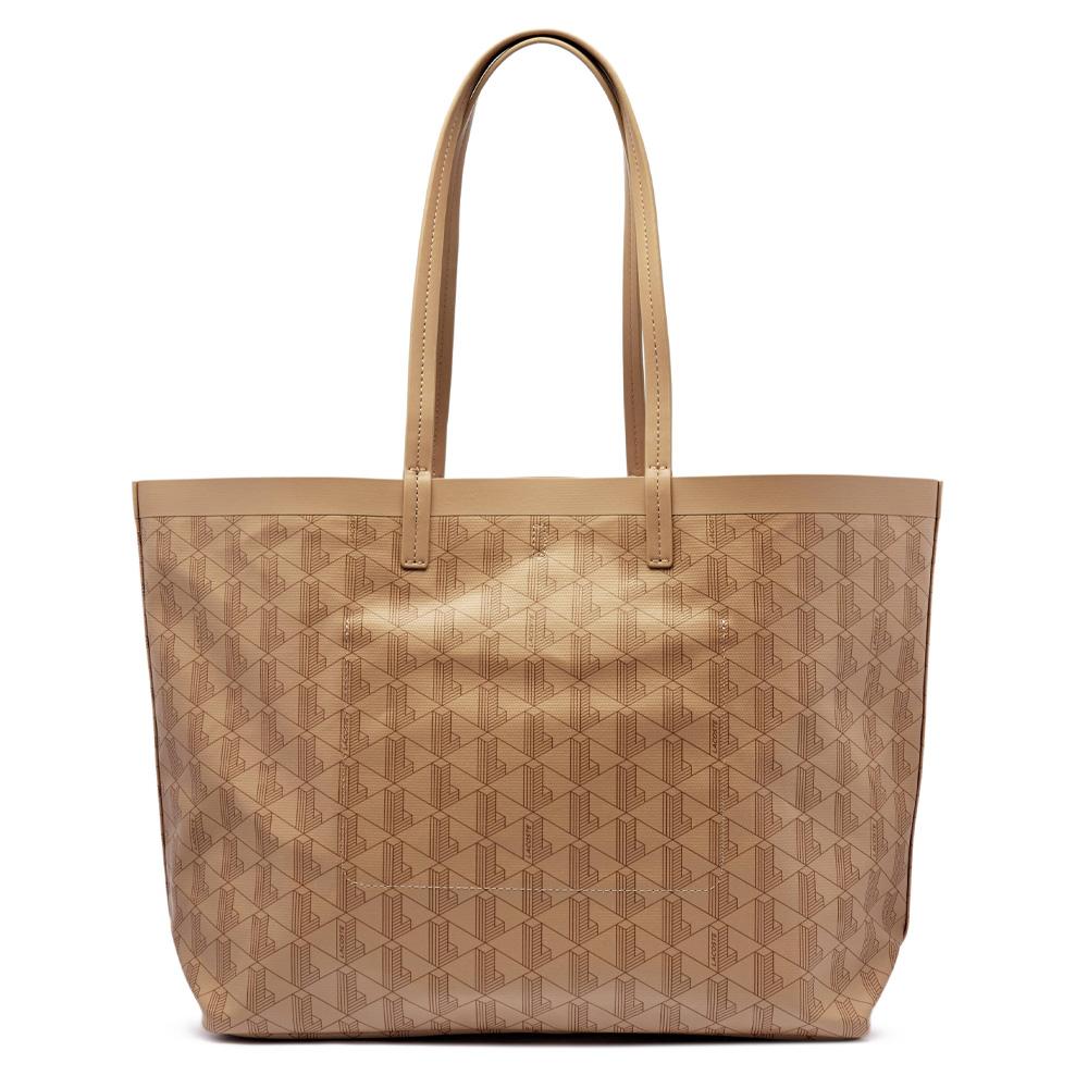 Lacoste Zely Women's Beige Tote Bag Photo of the Espace des Marques %store% store - view of %key%