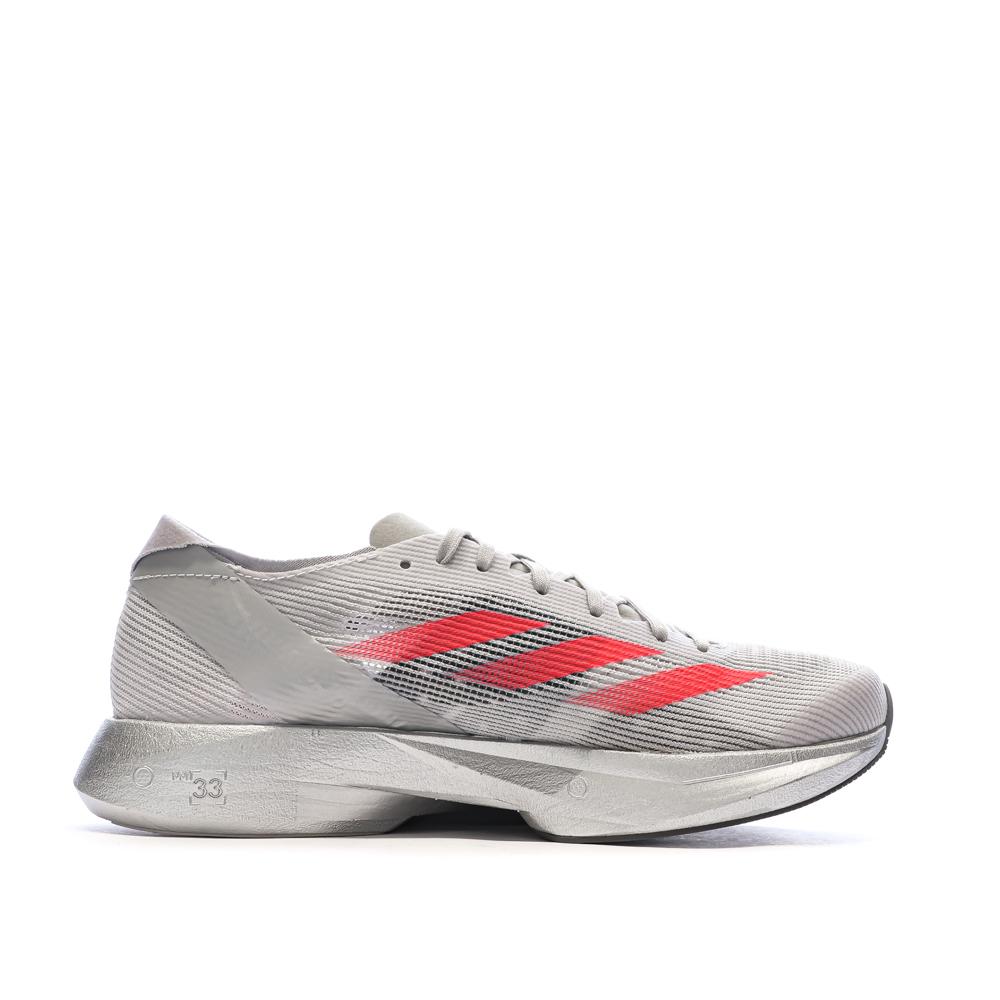 Chaussures de Running Gris Femme Adidas Adizero Takumi vue 2