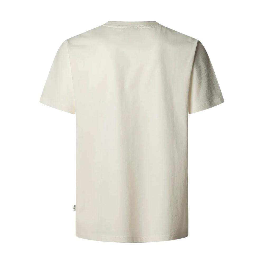 T-shirt Blanc Homme Pepe jeans Contrast vue 2