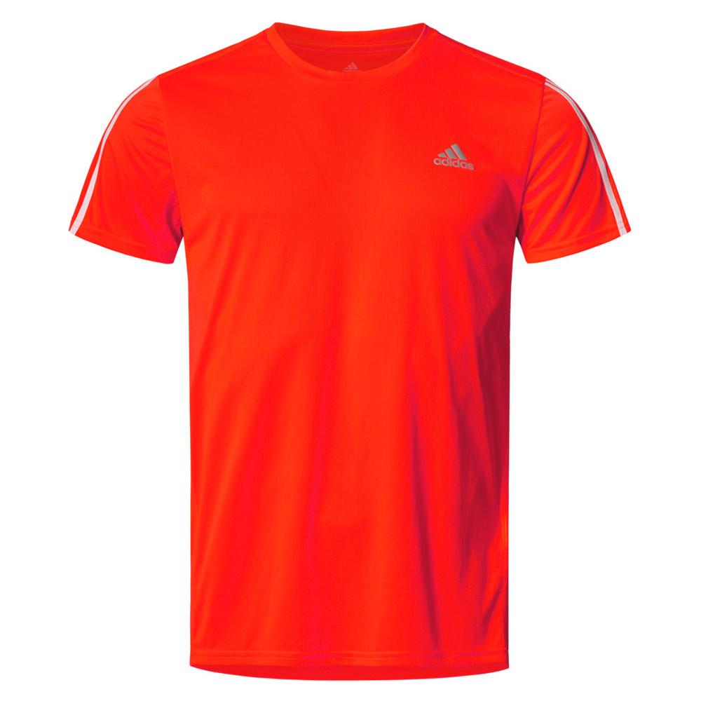 T-Shirt orange homme Adidas Run pas cher