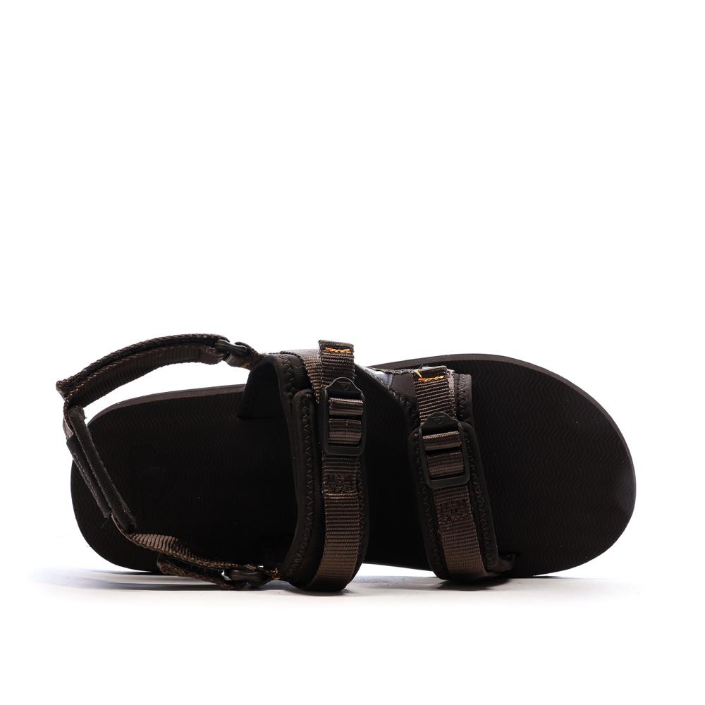 Sandales Marron Homme Quiksilver Monkey Caged vue 4