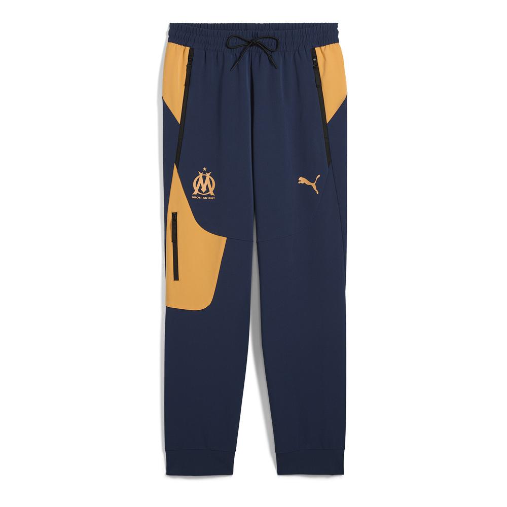OM Pantalon de Survêtement Marine/Orange Homme Puma 2024/2025 pas cher