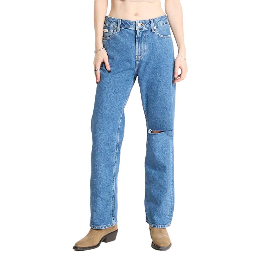 Jean Straight Bleu Homme Calvin Klein Jeans LV047E609G pas cher