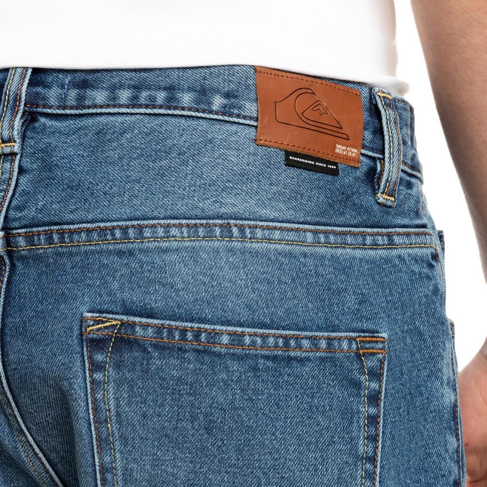 Jean Bleu Homme Quiksilver Aqua Cult Aged M Pant vue 3