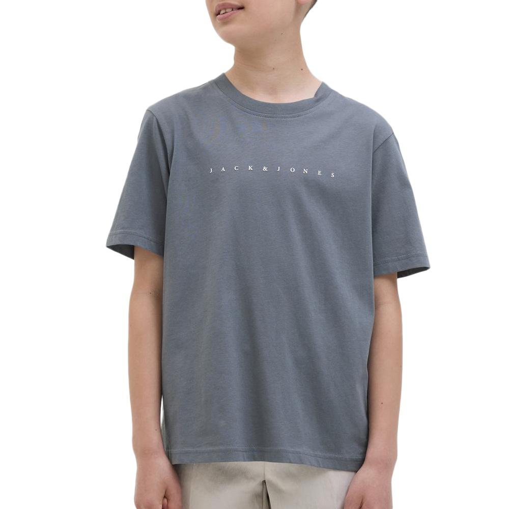 T-shirt Gris Garçon Jack & Jones Jestar pas cher