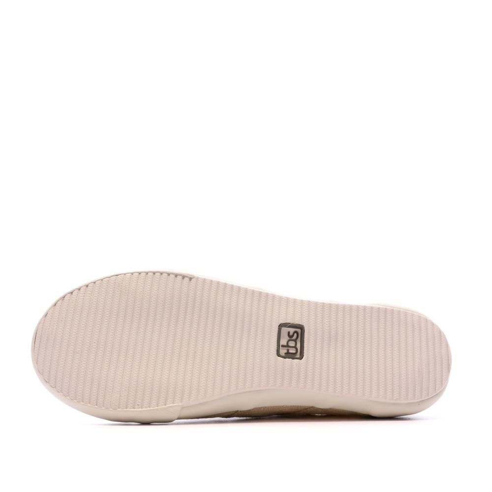 Baskets en toile Beige Femme TBS Opiace vue 5