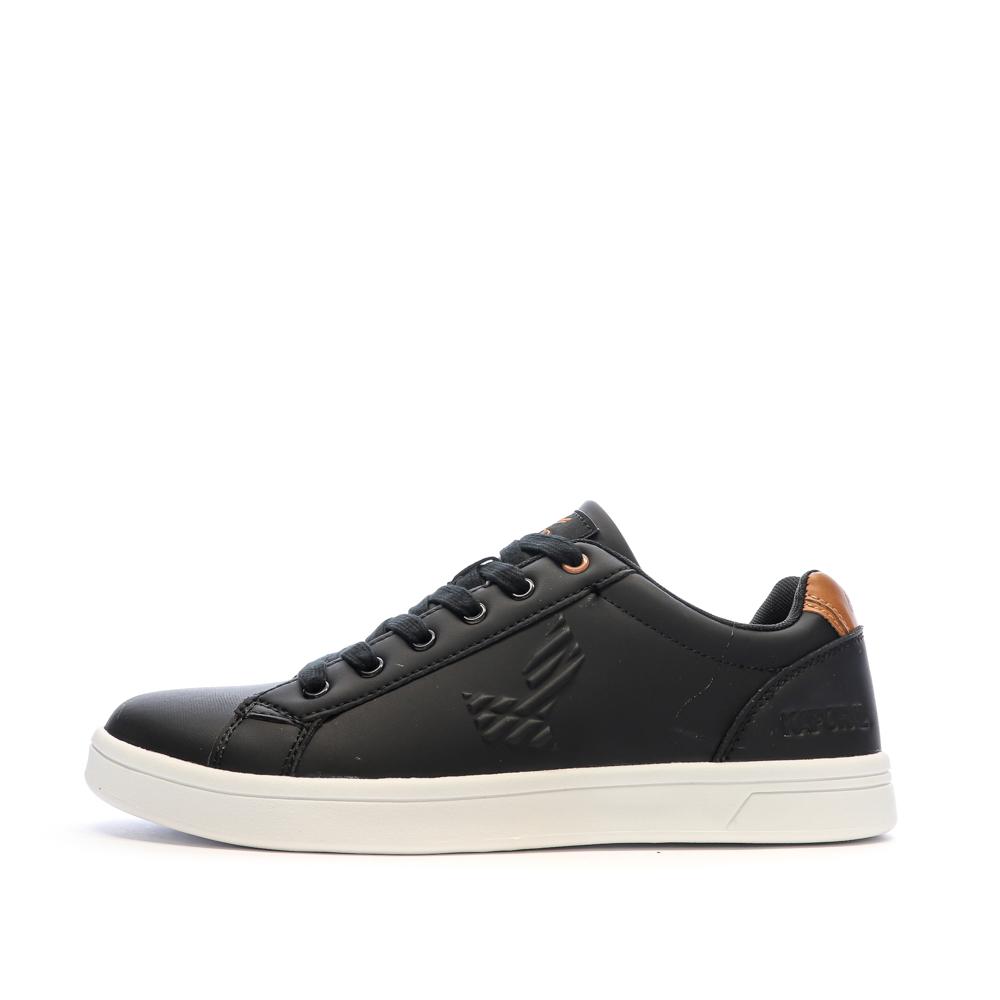 Baskets Noires Homme Kaporal Darmy pas cher
