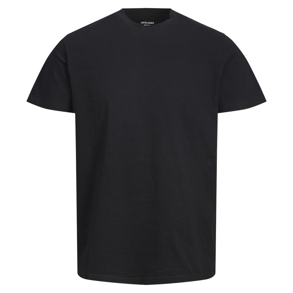 T-shirt Noir Homme Jack & Jones Relaxed pas cher