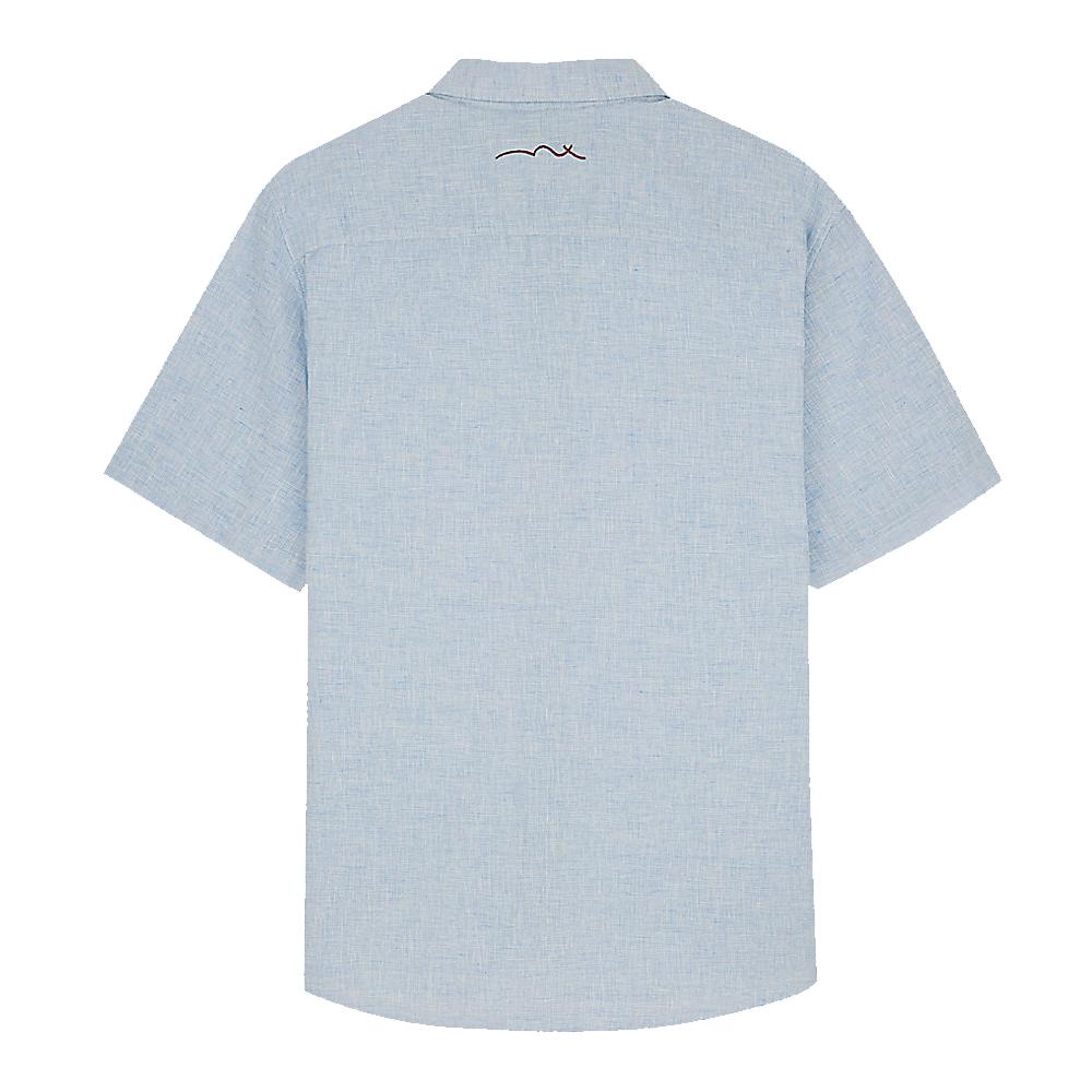 Chemise Bleu Homme Teddy Smith Pietro vue 2
