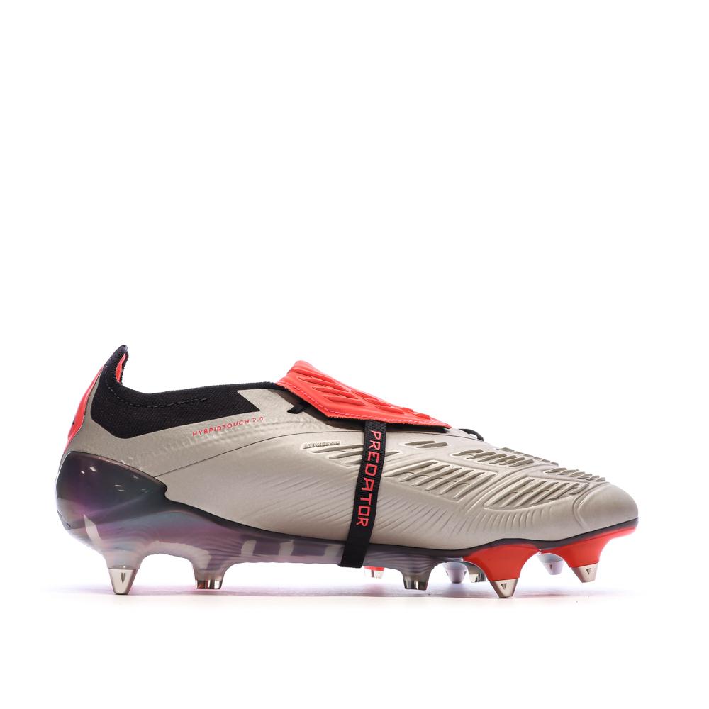 Chaussures de Foot Taupe Homme Adidas Predator Elite Ft SG vue 2