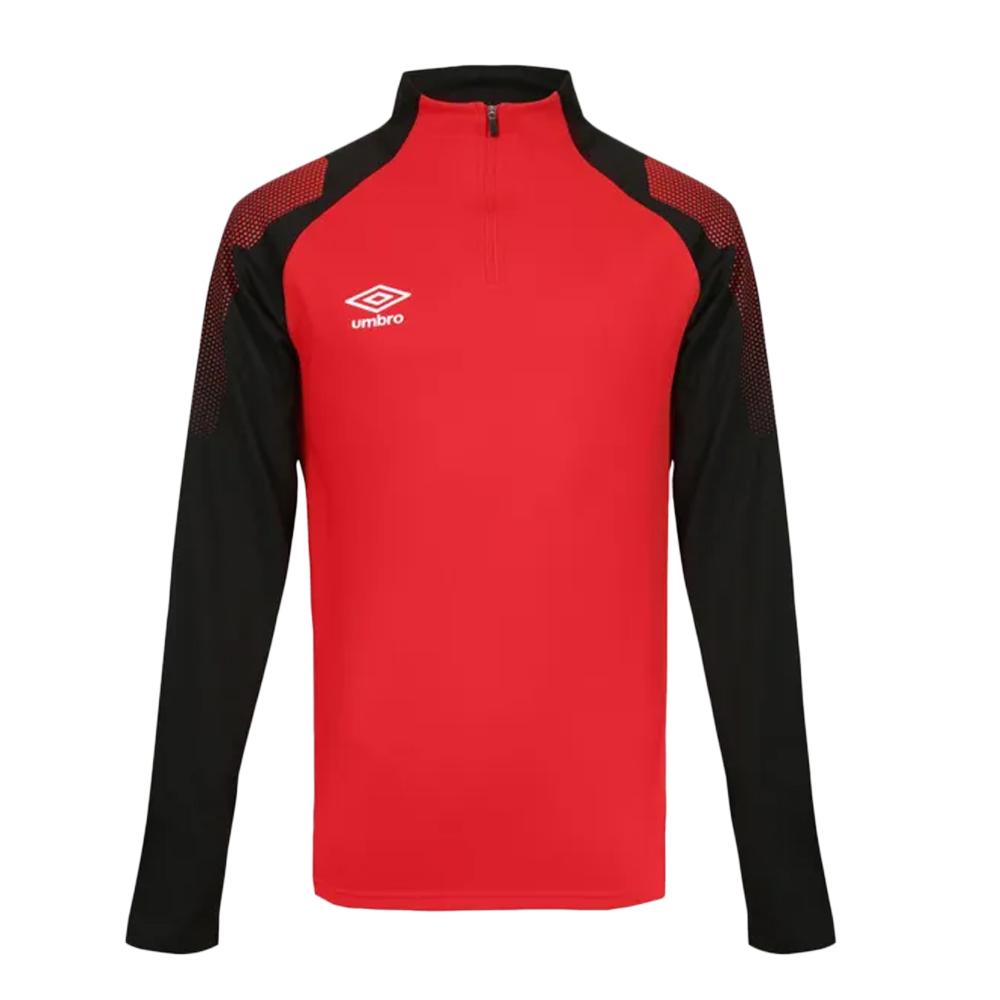 Sweat Rouge/Noire Homme Umbro Chal pas cher