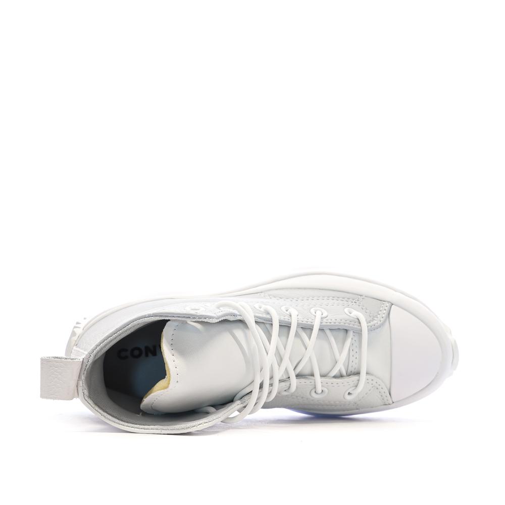 Baskets Blanches Femme Converse Run Star Hike A05247C vue 4