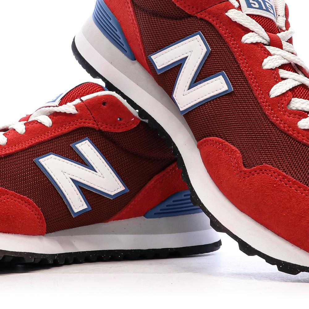 Baskets Rouges Homme New Balance 515 vue 7