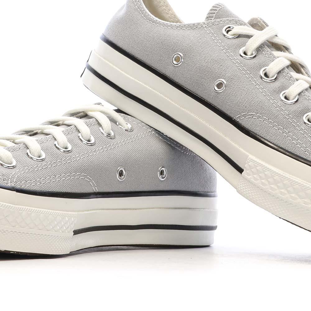 Baskets Grises Homme Converse Chuck 70 A09145C vue 7