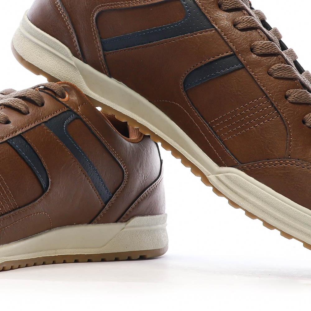 Baskets Marron/Marine Homme Umbro Jade Net vue 7