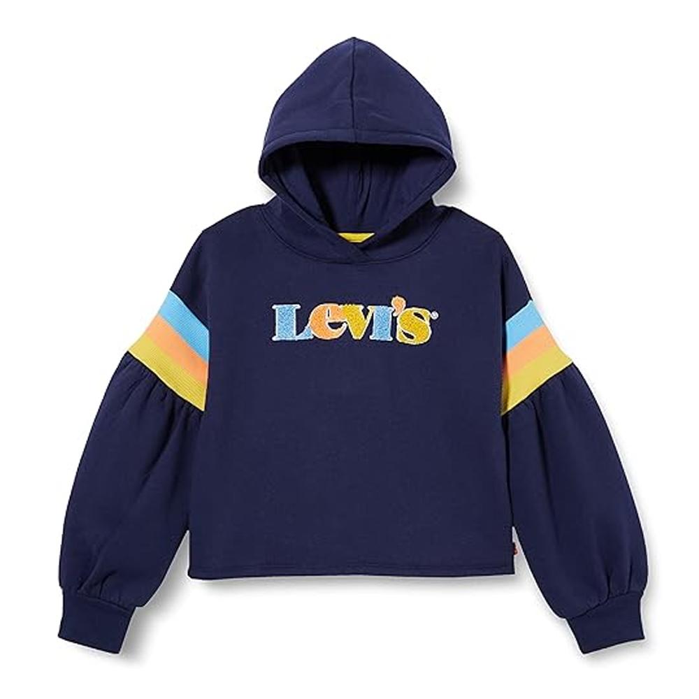 Sweat Marine Fille Levi's 3ED500 pas cher