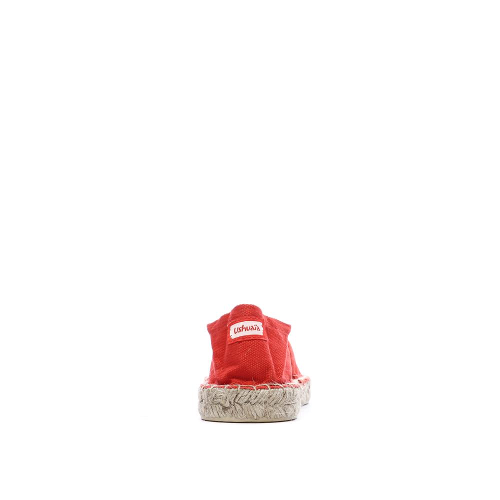 Espadrilles Rouge Femme Ushuaia Dimitrie vue 3
