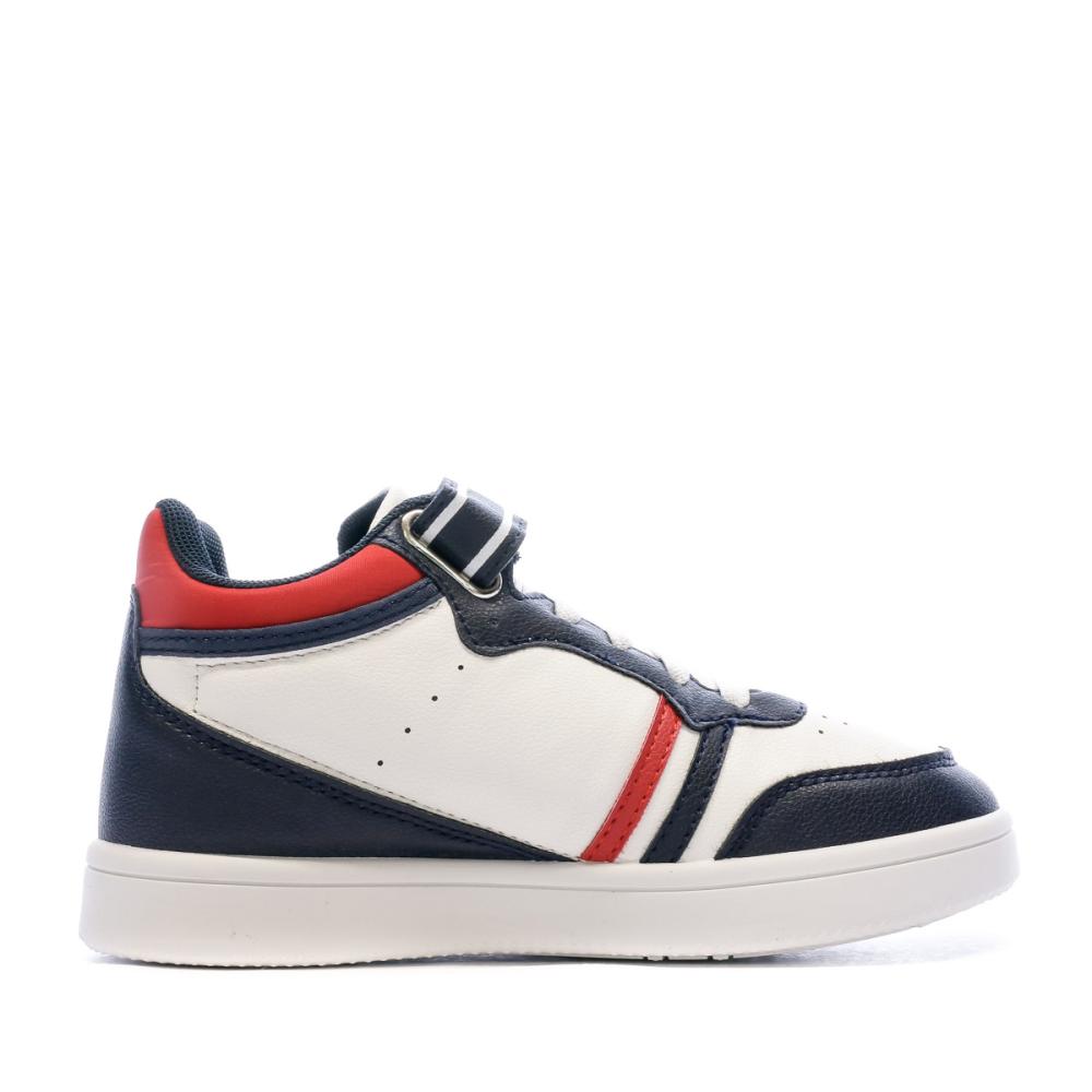 Baskets Montantes Blanche/Marine Garçon Sergio Tacchini Coby Mid vue 2