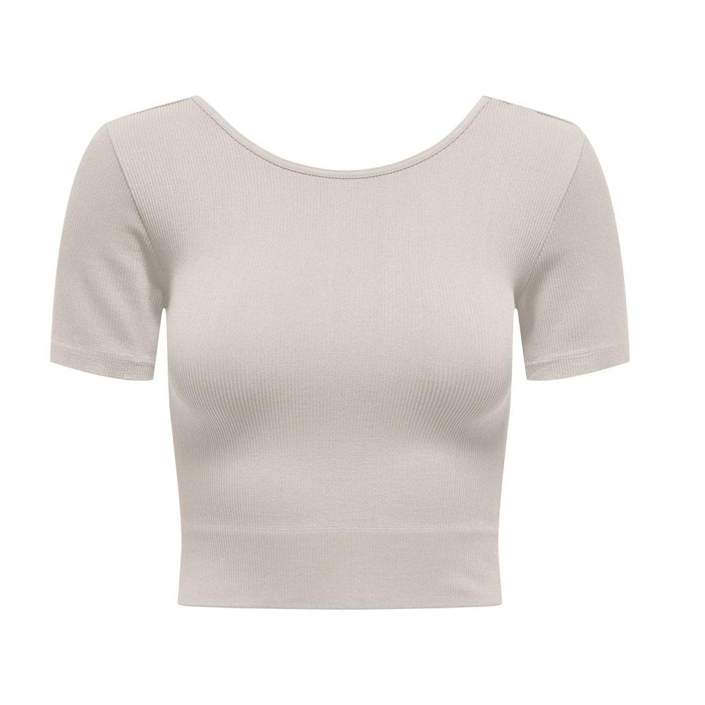 Top Beige Femme Only Jaia vue 3