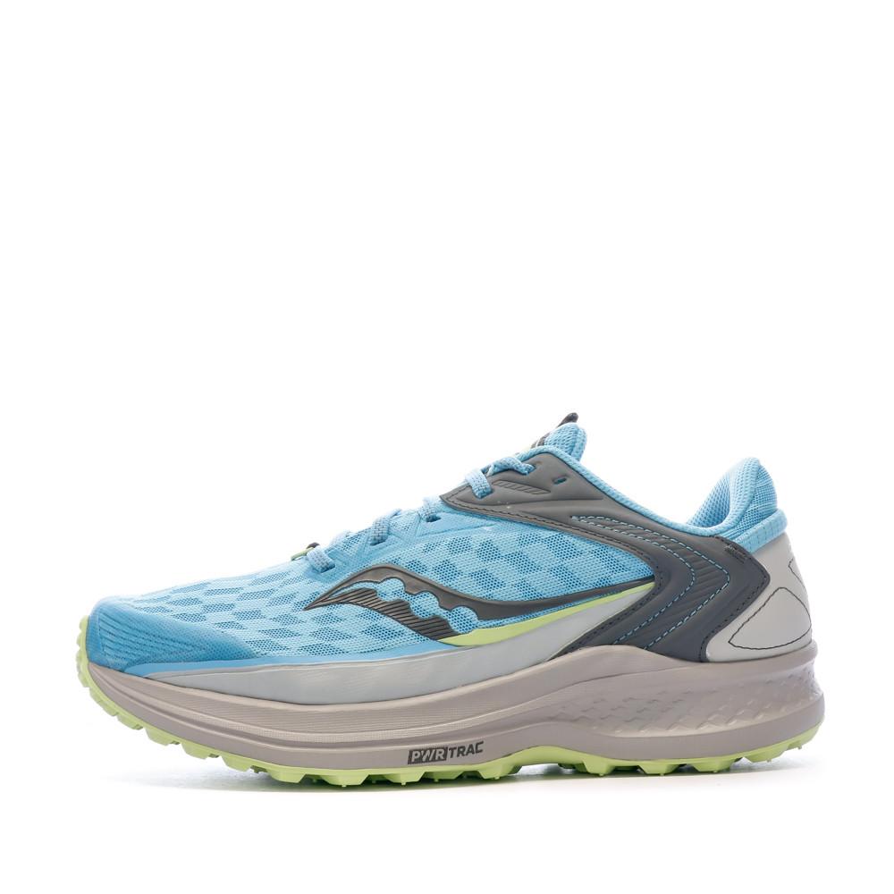 Chaussures de Trail Bleu Homme Saucony Canyon pas cher