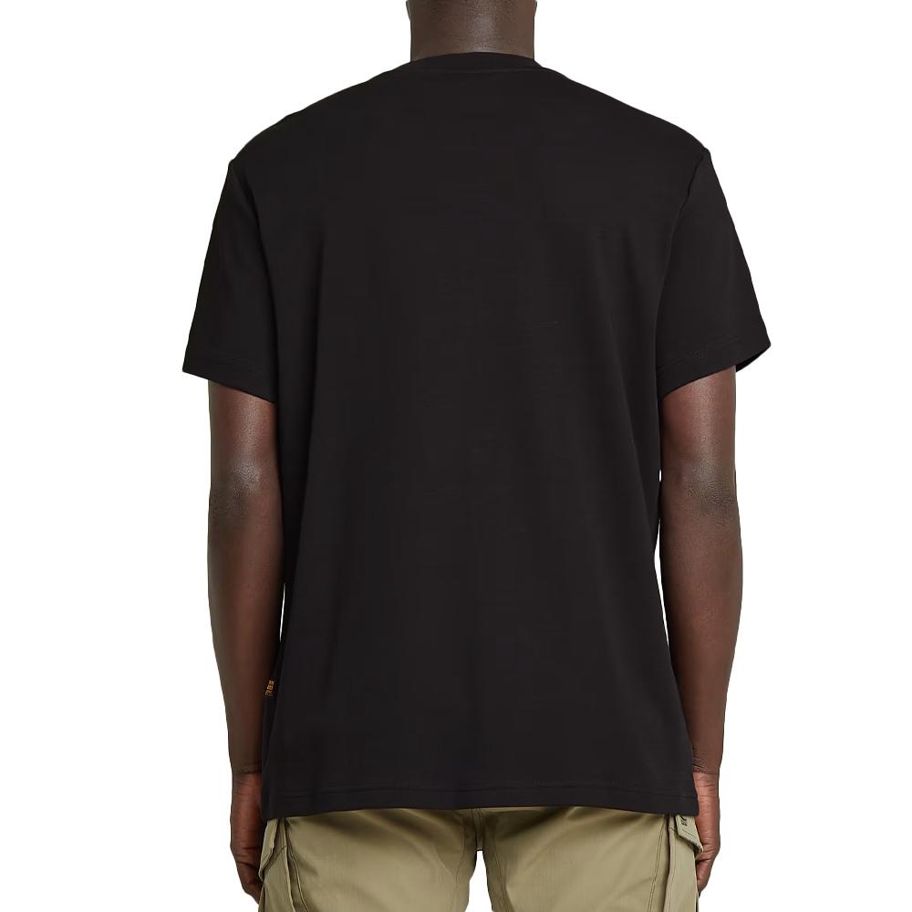 Camiseta negra para hombre G-Star RAW Old Skools ver 2