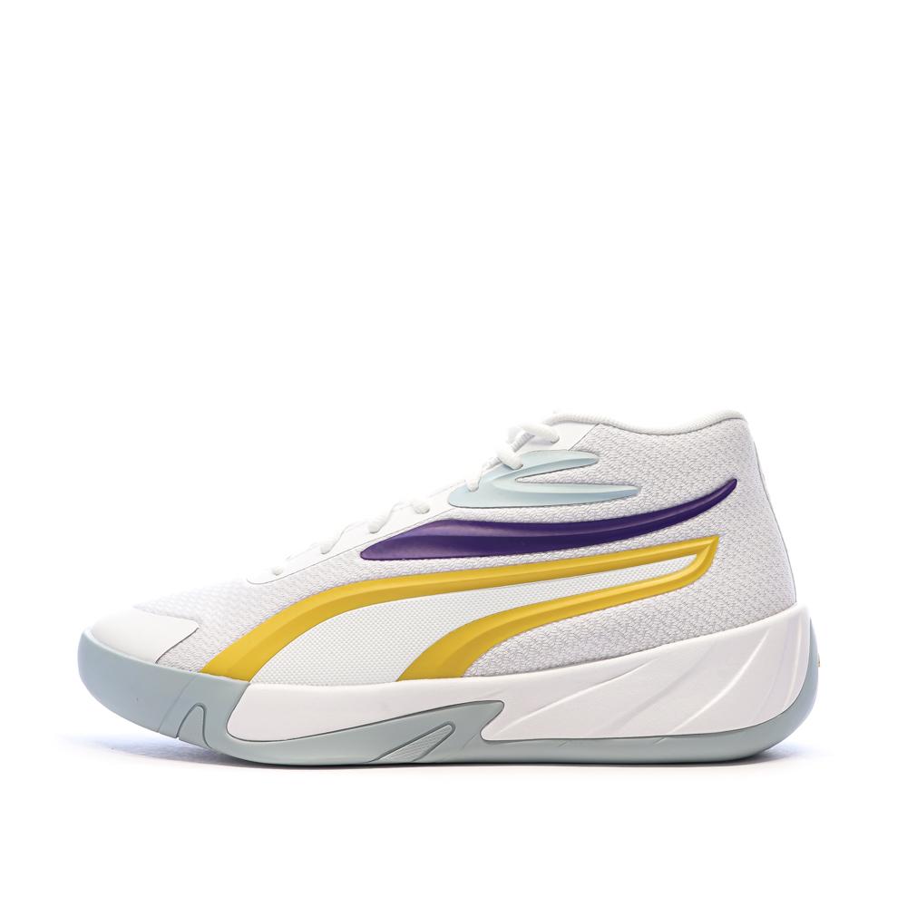 Chaussures de Baskets Blanches Homme Puma Court Pro pas cher