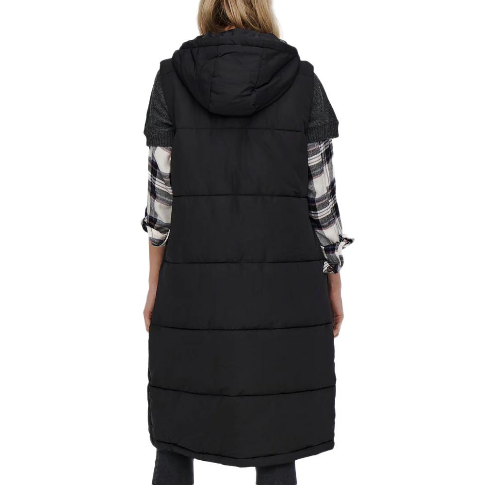 Doudoune Sans Manches Noire Femme Only Lalina vue 2