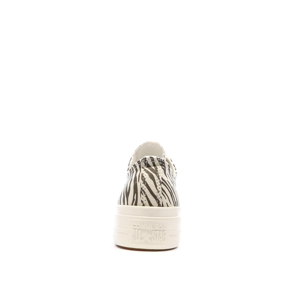 Baskets Beige/Gris Femme Converse Chuck Taylor All Star vue 3