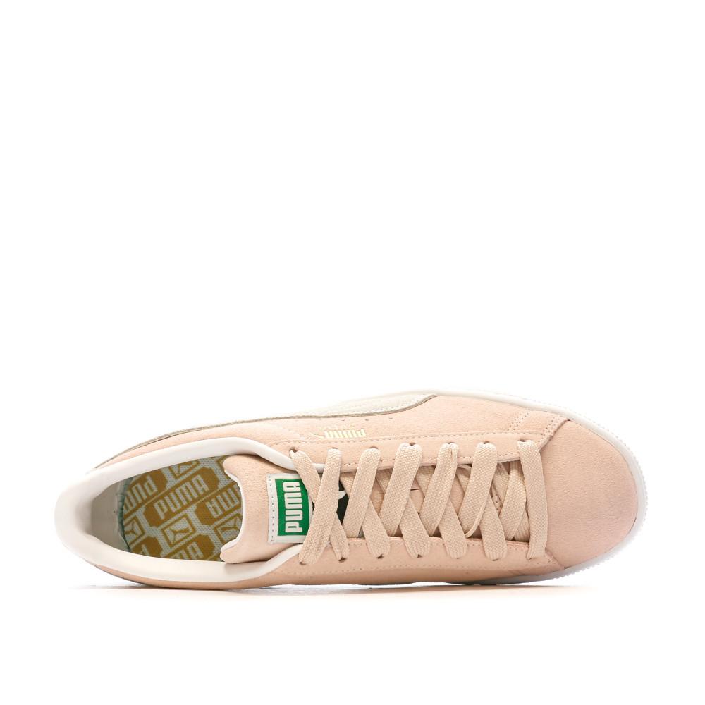 Baskets Rose Femme Puma Suede Classic XXL vue 4