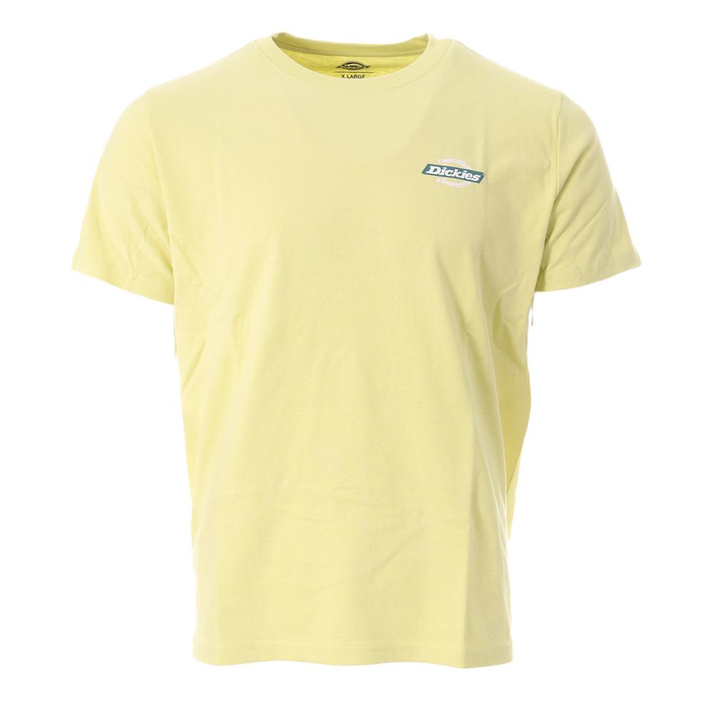 T-shirt Jaune Femme Dickies Ruston pas cher