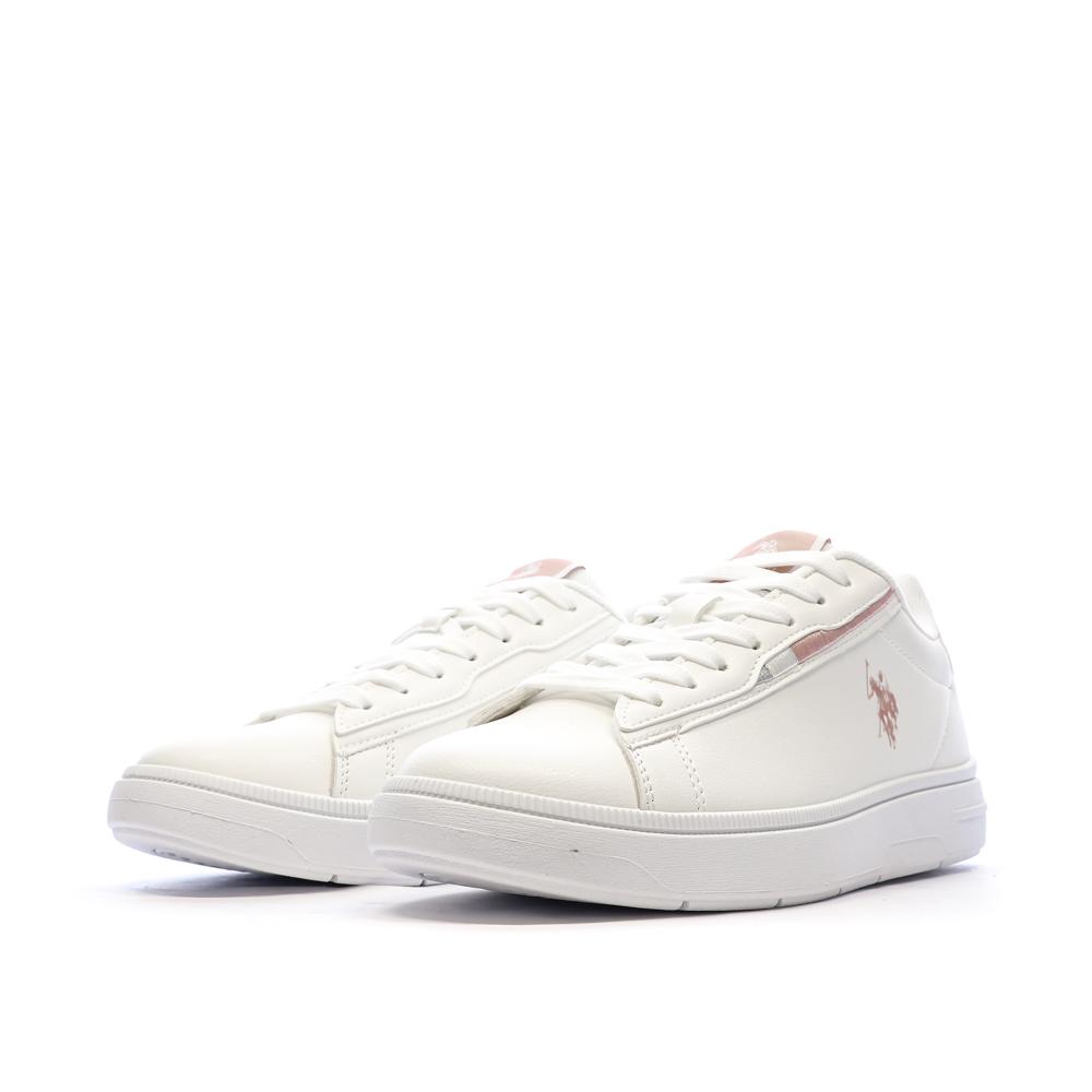 Sneaker Weiß/Pink Damen US Polo ASSN ARIS Ansicht 6