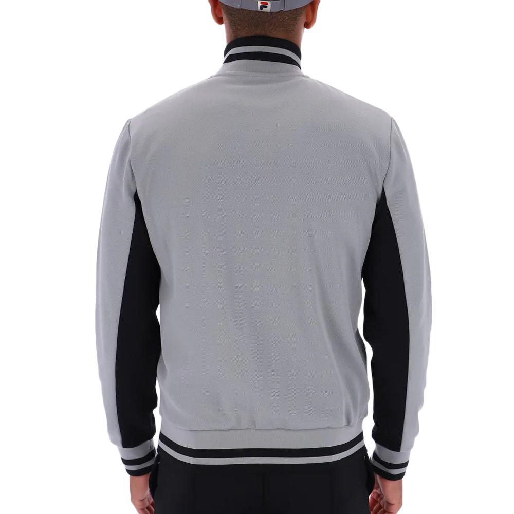 Veste de survêtement Gris/Noir Homme Fila Tiebreaker vue 2