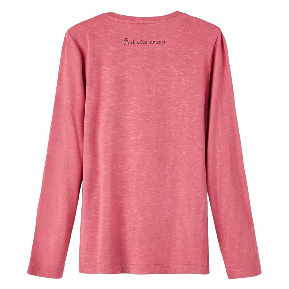 T-shirt Rose Fille Name it ROCK vue 2