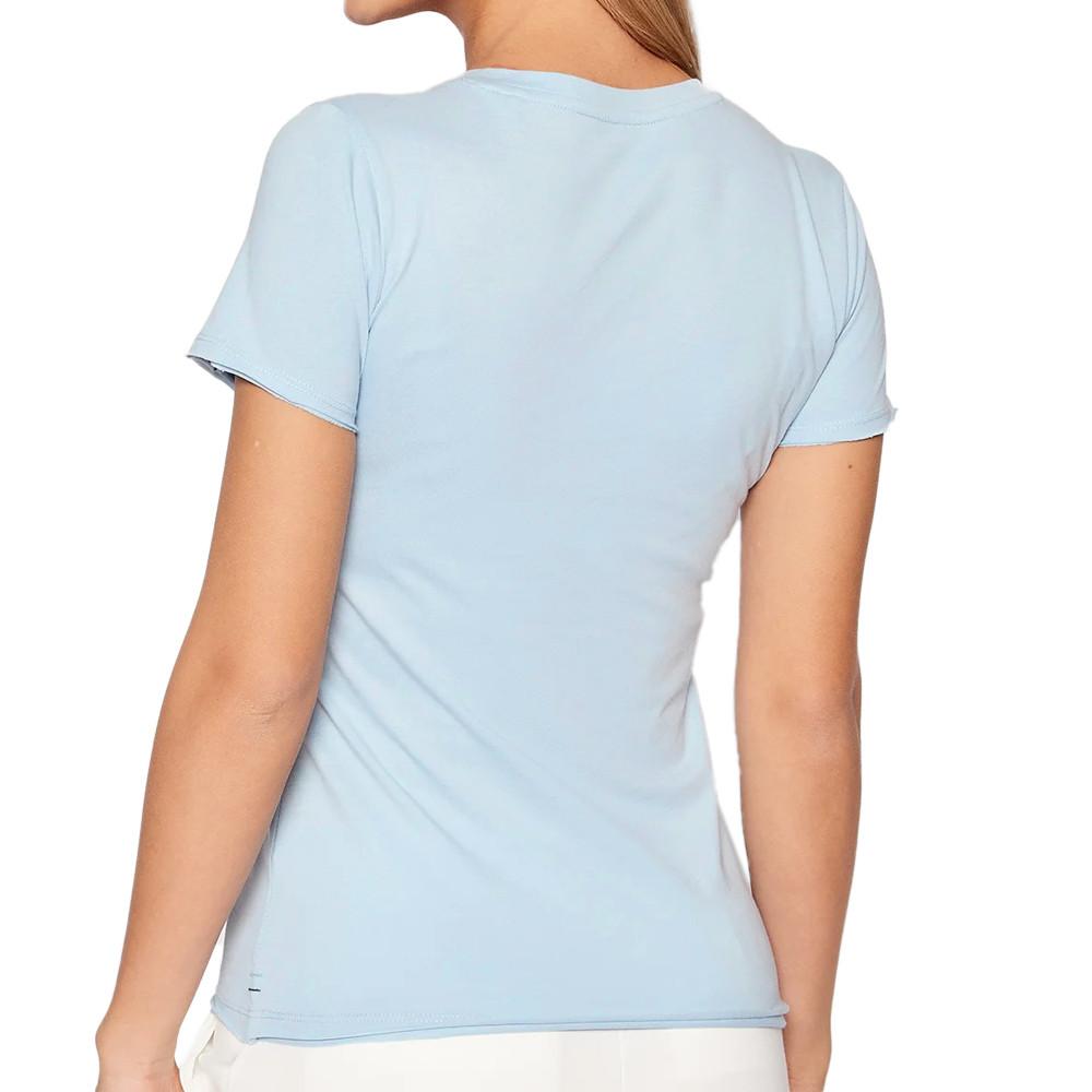 T-shirt Bleu Femme Pepe Jeans Bleu N vue 2