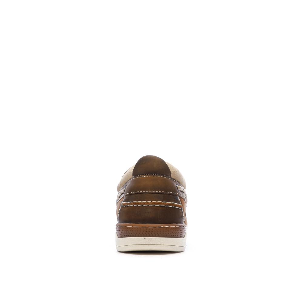 Chaussures Bateau Marrons Homme TBS Matboat vue 3