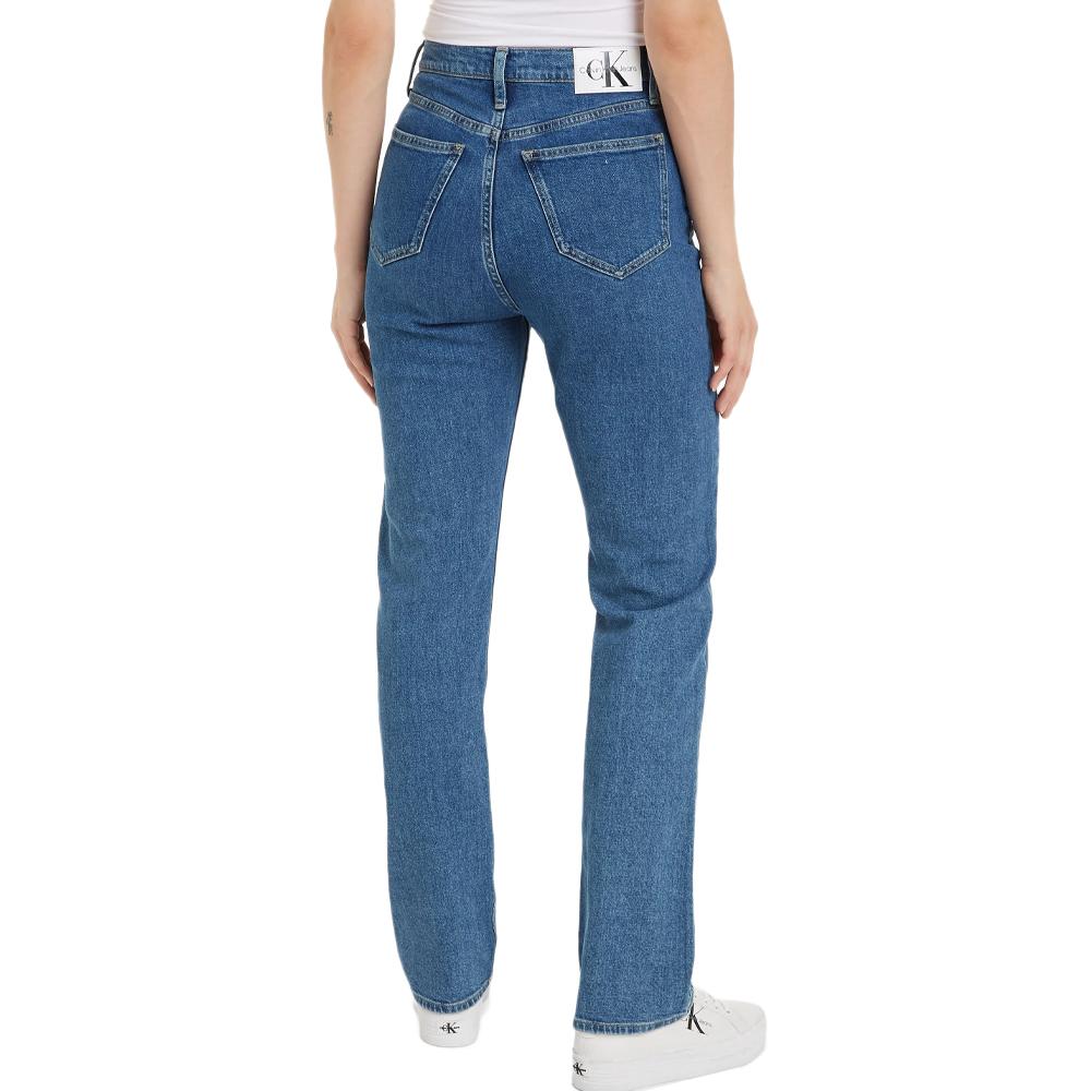 Jeans Regular Bleu Femme Calvin Klein Jeans J20J222777 vue 2