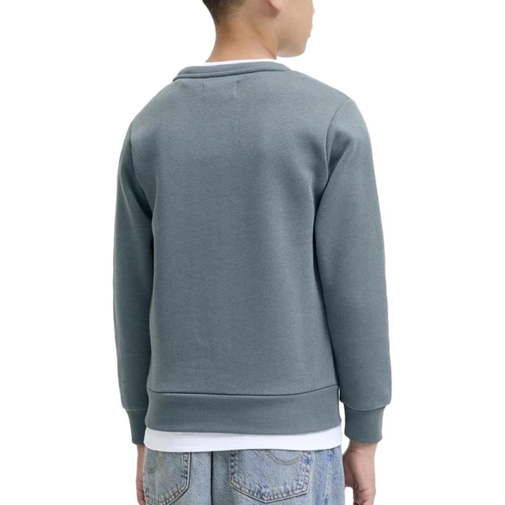 Sweat Bleu/Gris Homme Jack & Jones Makoto vue 2