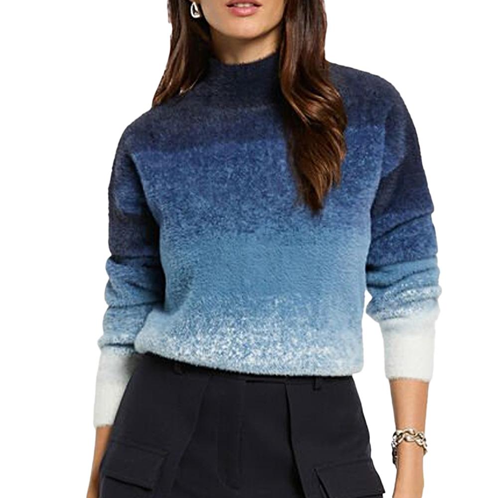 Pull Bleu Femme Morgan MDYE pas cher