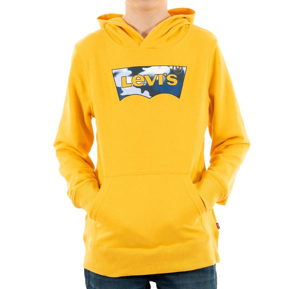 Sweat Jaune Garçon Levi's Batwing pas cher