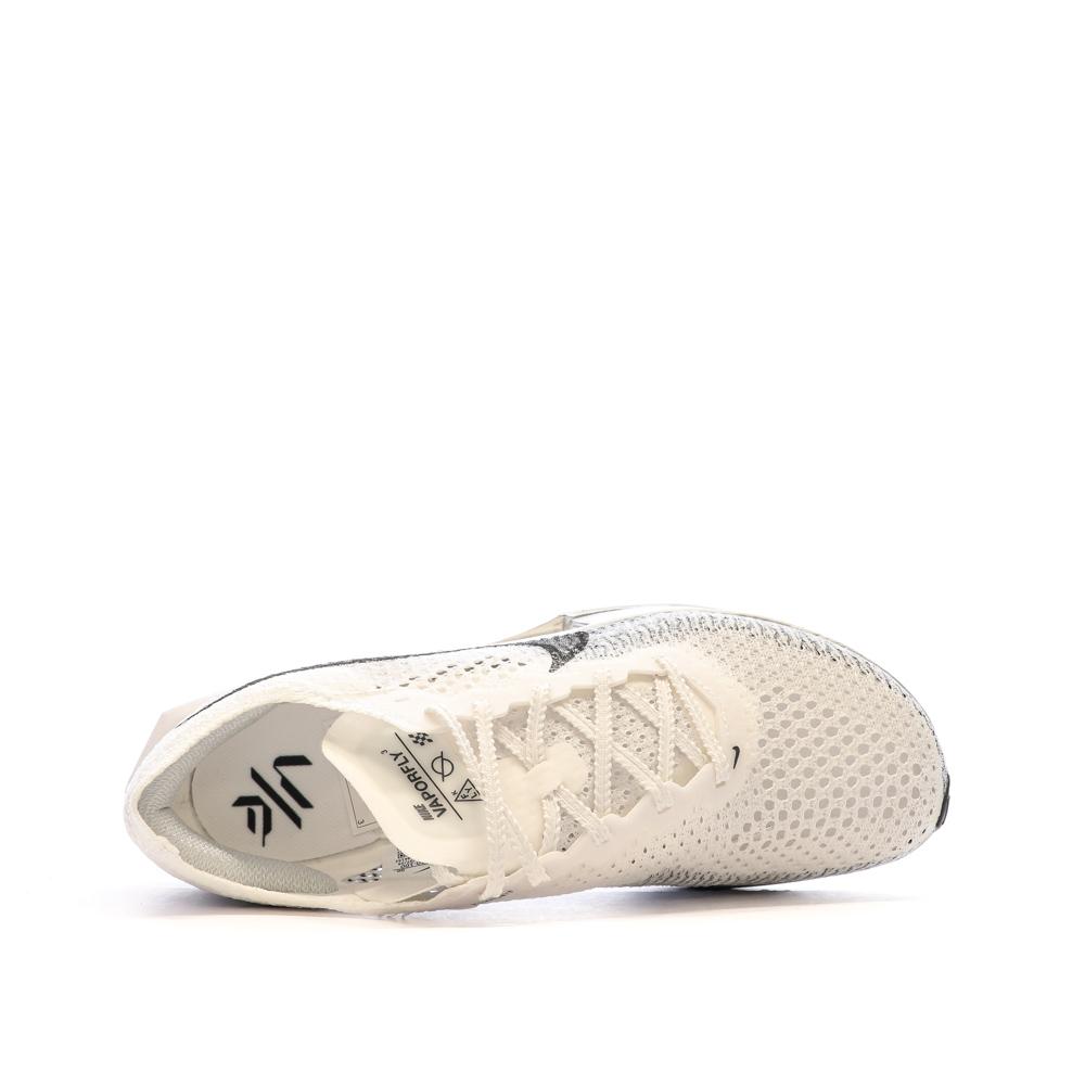 Chaussures de running Blanches Femme Nike Zoomx Vaporfly vue 4