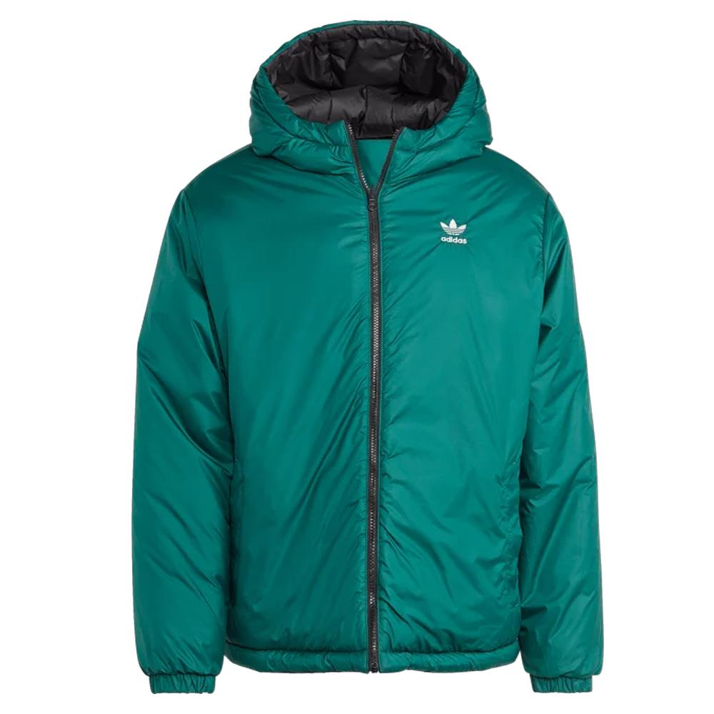 Doudoune Noire/Verte Homme Adidas Adic vue 4