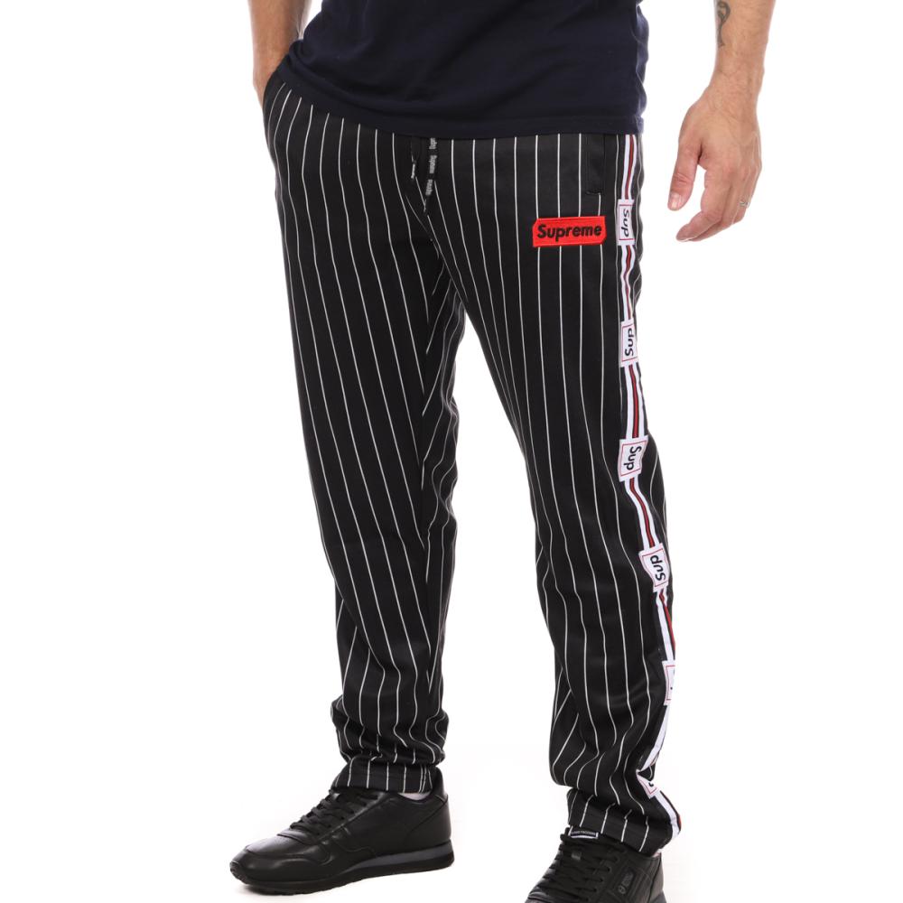 Pantalon du survêtement Noir Homme Supreme Grip Gess pas cher