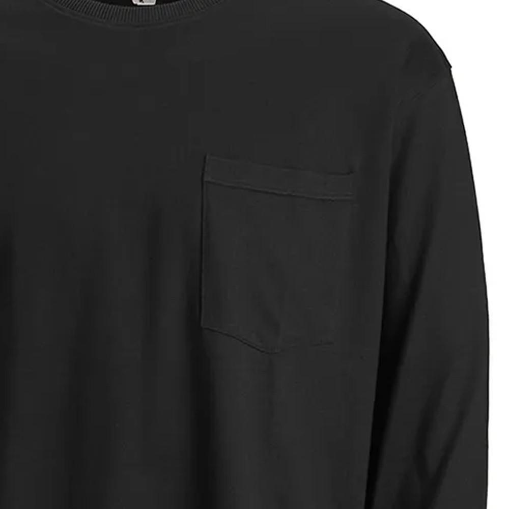 T-shirt Manches Longues Noir Homme Jack & Jones Tanby vue 2