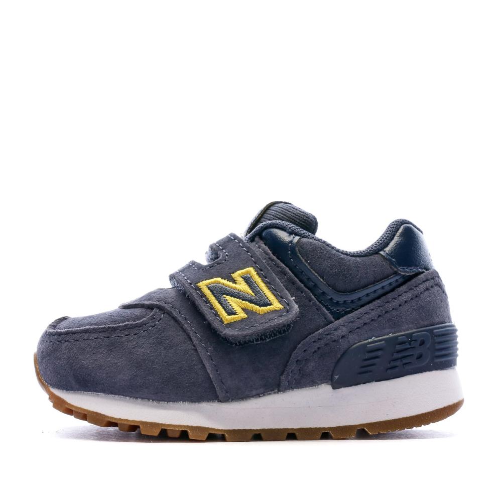 Baskets Marines Bébé Garçon New Balance 574 pas cher