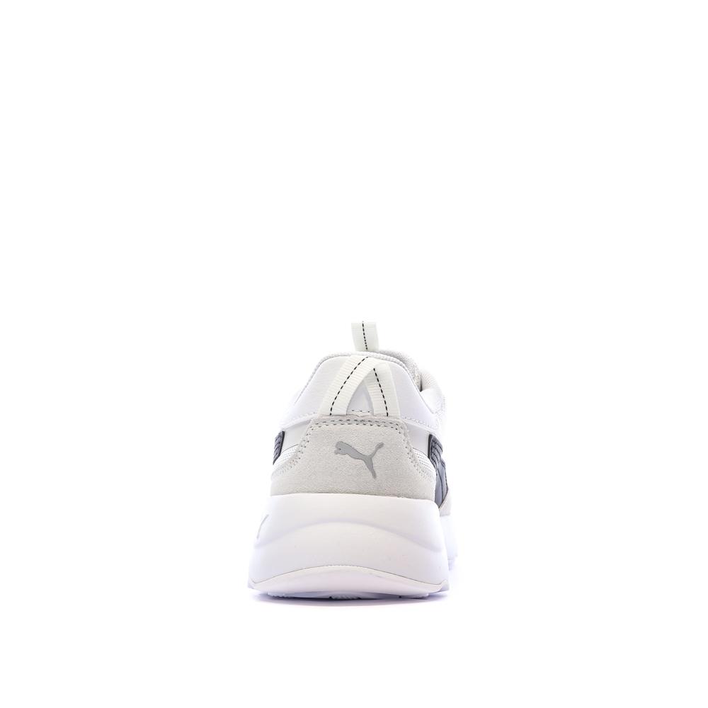 Baskets Blanc/Beige Femme Puma Runtamed Platform vue 3